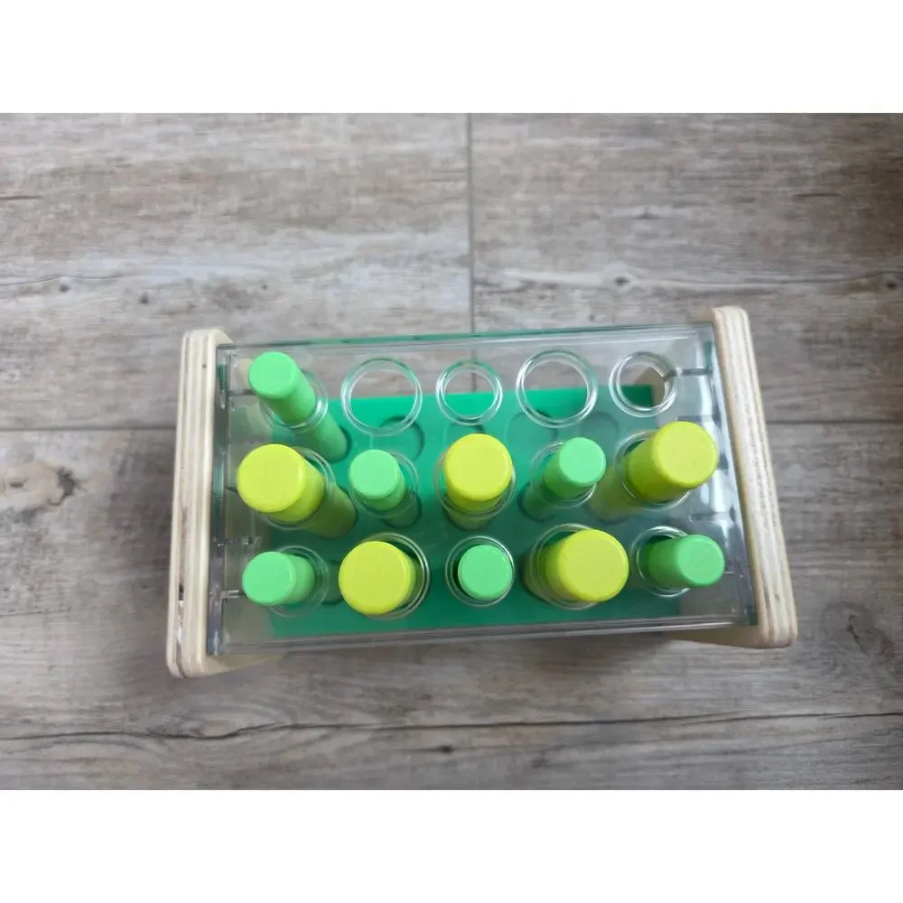 Lovevery Wooden Posting Stand - Companion Play Kit Montessori Toy
